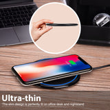 Ultra Slim Wireless Charger Fast Charging Pad - Non-Slip - Fonus R86