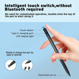 Active Stylus Pen Digital Capacitive Touch Rechargeable Palm Rejection  - ZDG84 1505-4