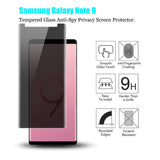 Samsung Galaxy Note 9 - Privacy Screen Protector - Tempered Glass - 3D Full Cover