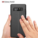 Ultra Slim TPU Leather Case Cover - Shock Absorbent - Black - Fonus L24