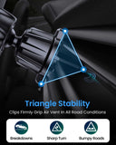 Car Mount Air Vent Phone Holder Rotating Cradle Strong Grip - ZDY98