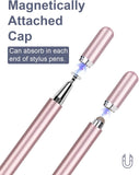 Pink Stylus Touch Screen Pen Fiber Tip Aluminum Lightweight - ZDZ80