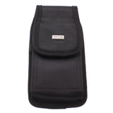 Case Belt Clip Canvas Rugged Holster - LCASE65 - Black - Fonus C48