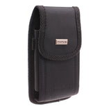 Case Rugged Holster Swivel Belt Clip - Vertical Cover - LCASE52 - Black - Fonus K13 2-1