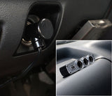 3-Port Socket Car DC Charger Adapter Splitter with USB - M60
