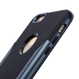 Hybrid Case Dual Layer Armor Bumper Cover - Dropproof - Blue - Selna N45