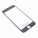 Outer Front Glass Lens Replacement with Bezel Frame for iPhone 6S - Black - L50
