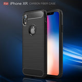 Ultra Slim Carbon Fiber Case Cover - Shockproof - Black - Fonus R97
