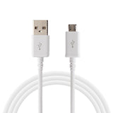 Samsung 3ft Micro USB Cable Charger Cord - OEM - White 211-1