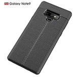 Ultra Slim TPU Leather Case Cover - Shock Absorbent - Black - Fonus V01