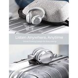 Wireless Bluetooth Headphones Foldable Headset Active Noise Cancelling Hands-free - ZDA74