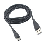 10ft USB-C Cable Charger Cord - TPE - Black - Fonus K97