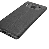 Ultra Slim TPU Leather Case Cover - Shock Absorbent - Black - Fonus L24