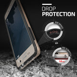 Hybrid Case Dual Layer Armor Defender Cover - Dropproof - Gold - Selna N36