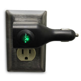 2-in-1 Car Home Wall Charger 2-Port USB - Folding Prongs - Fonus M67