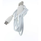 Micro USB Cable Charger Cord - TPE - White - Fonus P11