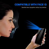 Belt Clip Case and 3 Pack Screen Protector Swivel Holster Tempered Glass Kickstand Cover 9H Hardness Anti-Glare - ZDC26+3F34