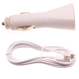 Car Charger Micro USB Cable DC Socket Power Adapter 6ft Long Cord Plug-in - ZDY20