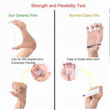 iPhone XS/11 Pro Max - Ceramics Screen Protector 3D Curved - Full Cover - Shutter Proof