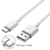 Huawei 3ft USB-C Cable Charger Power Cord - OEM - White