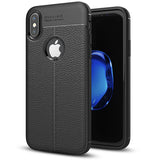 Ultra Slim TPU Leather Case Cover - Shock Absorbent - Black - Fonus L30