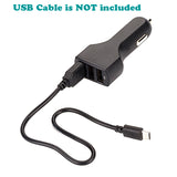 36W 4.8A 3-Port USB Car Charger - Smart Detect - Fonus K62