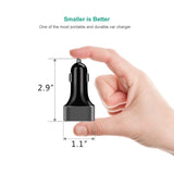 36W 2-Port USB Car Fast Charger Type-C PD Port - QC3.0 - Fonus S40