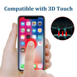 iPhone X/XS/11 Pro - Anti-glare Screen Protector Tempered Glass - Full Cover - Fingerprint Resistant