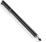 Stylus Touch Screen Pen Fiber Tip Aluminum Lightweight Black - ZDZ49