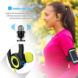 Behind the Ear Sports Wireless Earphones Sweatproof - Green - M19