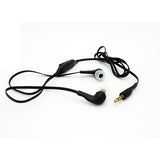 Earphones 3.5mm Headphones Wired Earbuds - In-Ear - Black - Fonus J24