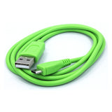 Micro USB Cable Charger Cord - TPE - Green - Fonus D12