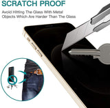 Belt Clip Case and 3 Pack Screen Protector Swivel Holster Tempered Glass Kickstand Cover 9H Hardness Anti-Glare - ZDC26+3F34
