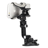 Car Mount Holder for Dash Windshield - Clipper - Multiangle Swivel - Fonus J05