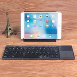 Wireless Keyboard Touchpad Folding Rechargeable - L66