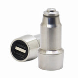 Stainless Steel 3.1A Car Charger 2-Port USB - Fonus F76