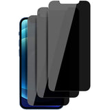 3 Pack Privacy Screen Protector Tempered Glass Curved Anti-Spy Anti-Peep 3D Edge - ZD3R70