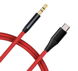 TYPE-C to 3.5mm Aux Cable Audio Cord Car Stereo Aux-in Adapter Speaker Headphone Jack Wire - ZDE42