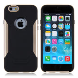 Hybrid Case Dual Layer Armor Bumper Cover - Dropproof - Gold - Selna N16