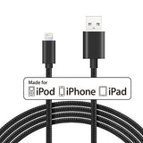 Fast Home Wall Charger 6ft MFI Cable - Braided - Lightning - D16