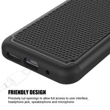 Hybrid Case Dual Layer Armor Defender Cover - Shockproof - Black - Selna L16
