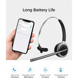 Bluetooth Headphone Over The Head Wireless Earphone with Boom Microphone - L96