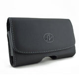 Leather Case Belt Clip Holster Cover - LCASE16 - Black - E63
