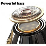 Wired Earphones Hi-Fi Sound Headphones Handsfree Mic Headset Metal Earbuds - ZDD75