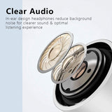 Wired Earphones Hi-Fi Sound Headphones Handsfree Mic Headset Earbuds - ZDB29