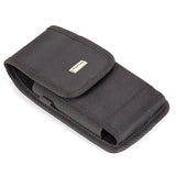 Case Belt Clip Canvas Rugged Holster - LCASE66 - Black - Fonus A66