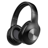 Over the Head Wireless Headphones Folding Headset - Black - L82