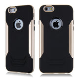 Hybrid Case Dual Layer Armor Bumper Cover - Dropproof - Gold - Selna N16