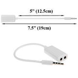 Headphones Audio Jack Splitter Adapter 3.5mm - Fonus S25