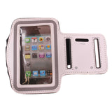 Sports Armband Gym Running Band Neoprene - White - M34